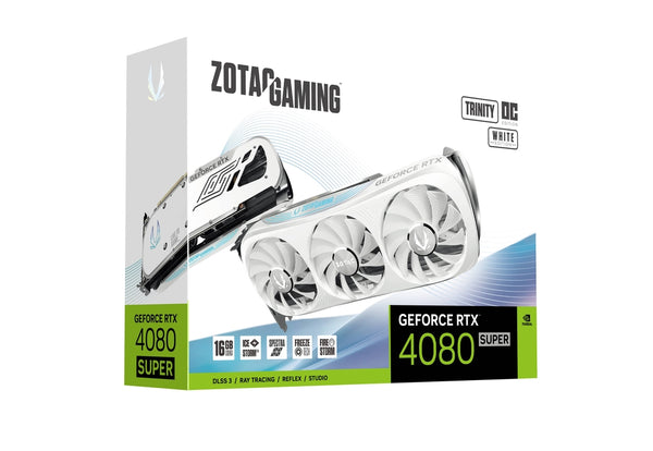 بطاقة VGA للألعاب GeForce RTX 4080 SUPER Trinity OC White Edition GDDR6X 16GB